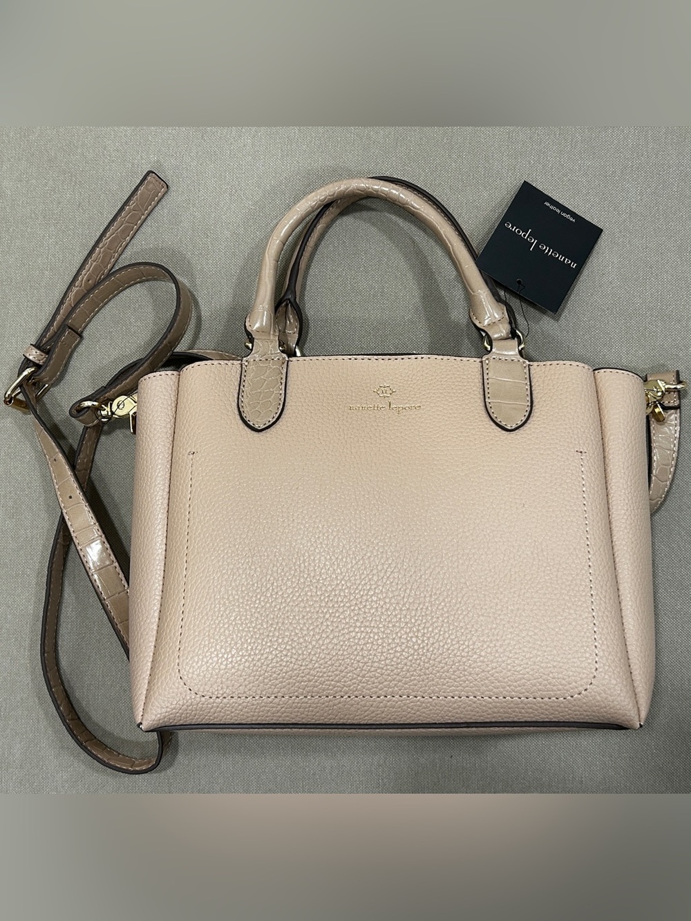 {Nanette Lepore} Tess Tote Bag with Cross Body NWT